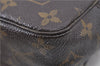 Auth Louis Vuitton Monogram Trousse Toilette 23 Clutch Hand Bag M47524 LV H9418