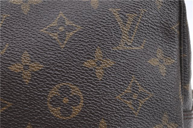 Auth Louis Vuitton Monogram Trousse Toilette 23 Clutch Hand Bag M47524 LV H9418