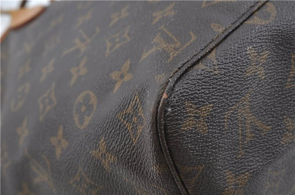 Authentic Louis Vuitton Monogram Neverfull MM Tote Bag M40156 LV H9419