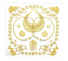 Authentic HERMES Carre 90 Scarf "LES CAVALIERS D`OR" Silk White H9420