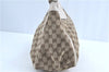 Authentic GUCCI Abbey Shoulder Hand Bag GG Canvas Leather 189833 Brown H9422