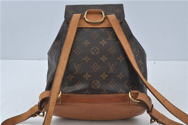 Authentic Louis Vuitton Monogram Montsouris MM Backpack M51136 LV H9423