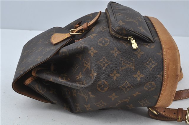 Authentic Louis Vuitton Monogram Montsouris MM Backpack M51136 LV H9423