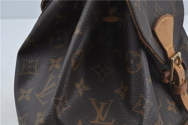 Authentic Louis Vuitton Monogram Montsouris MM Backpack M51136 LV H9423