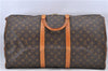 Authentic Louis Vuitton Monogram Keepall 55 Boston Bag M41424 LV H9425