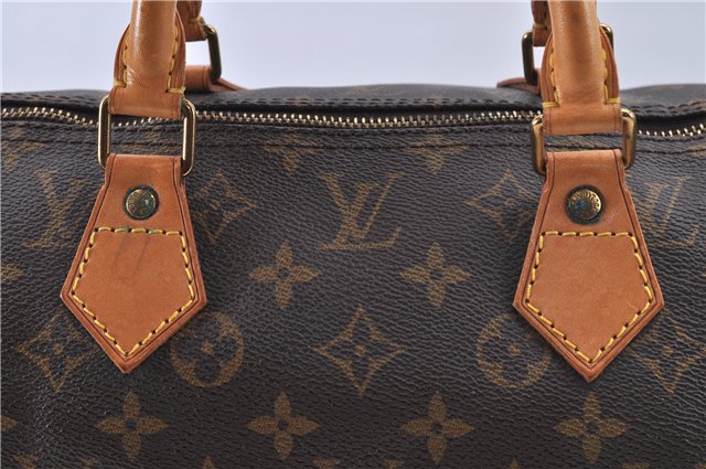 Authentic Louis Vuitton Monogram Speedy 40 Hand Bag M41522 LV H9427