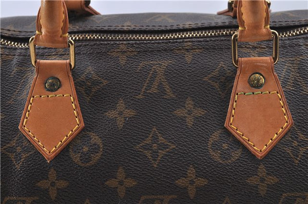 Authentic Louis Vuitton Monogram Speedy 40 Hand Bag M41522 LV H9427