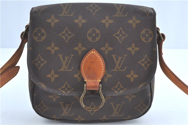 Auth Louis Vuitton Monogram Saint Cloud MM Shoulder Cross Bag M51243 LV H9428