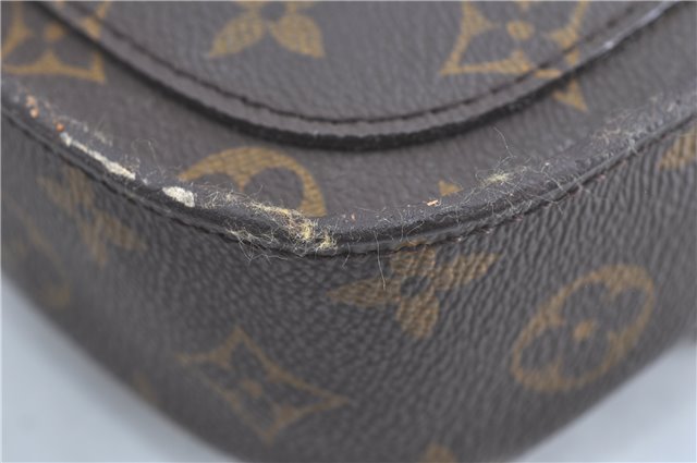 Auth Louis Vuitton Monogram Saint Cloud MM Shoulder Cross Bag M51243 LV H9428