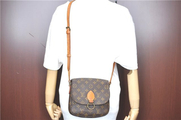 Auth Louis Vuitton Monogram Saint Cloud MM Shoulder Cross Bag M51243 LV H9428