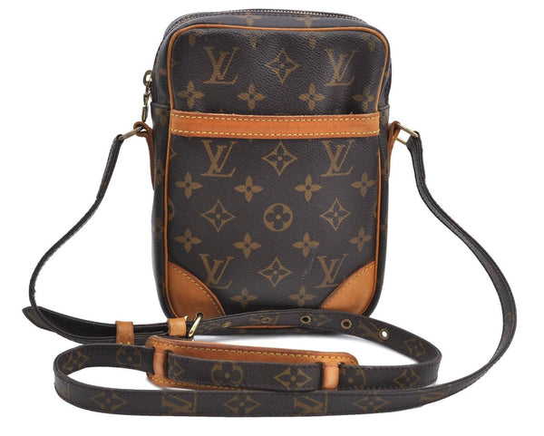 Authentic Louis Vuitton Monogram Danube Shoulder Cross Body Bag M45266 LV H9429