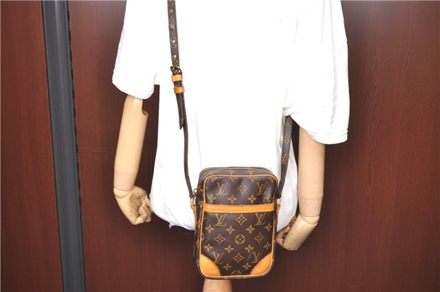 Authentic Louis Vuitton Monogram Danube Shoulder Cross Body Bag M45266 LV H9429