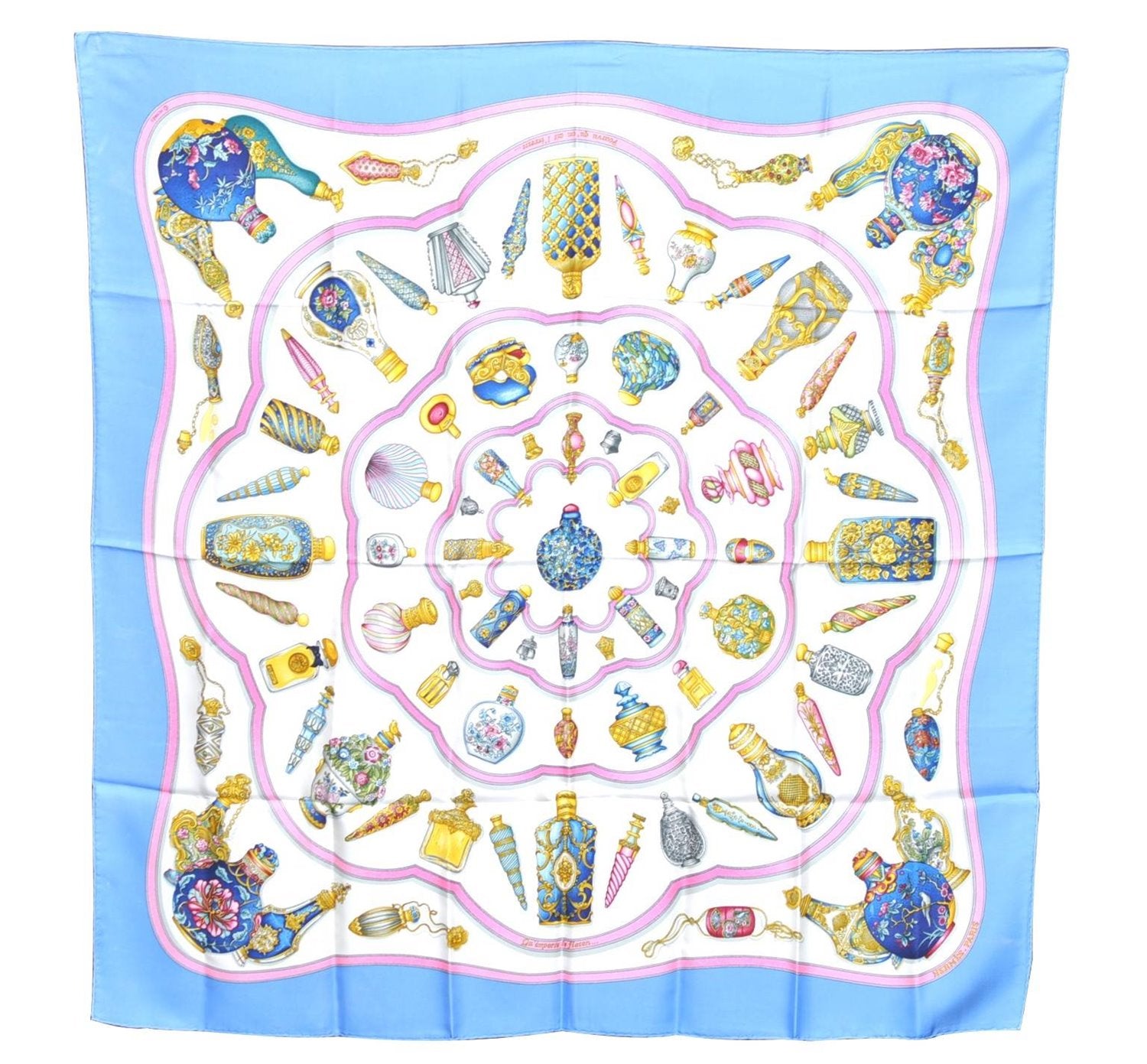 Authentic HERMES Carre 90 Scarf 
