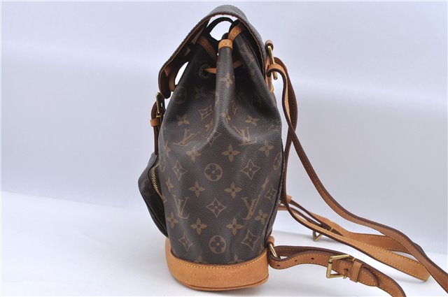 Authentic Louis Vuitton Monogram Montsouris MM Backpack M51136 LV H9437