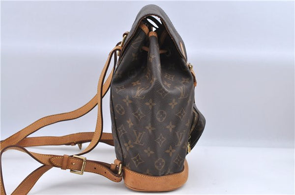 Authentic Louis Vuitton Monogram Montsouris MM Backpack M51136 LV H9437