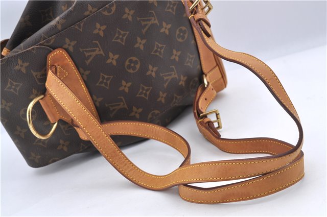 Authentic Louis Vuitton Monogram Montsouris MM Backpack M51136 LV H9437