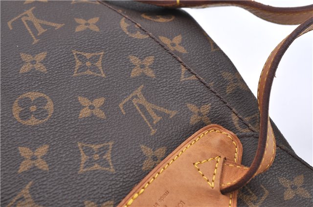 Authentic Louis Vuitton Monogram Montsouris MM Backpack M51136 LV H9437