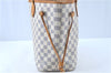 Authentic Louis Vuitton Damier Azur Neverfull MM Tote Bag N51107 LV H9438