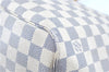 Authentic Louis Vuitton Damier Azur Neverfull MM Tote Bag N51107 LV H9438