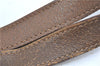 Authentic GUCCI Shoulder Tote Bag GG PVC Leather Brown H9441