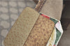 Authentic GUCCI Shoulder Tote Bag GG PVC Leather Brown H9441