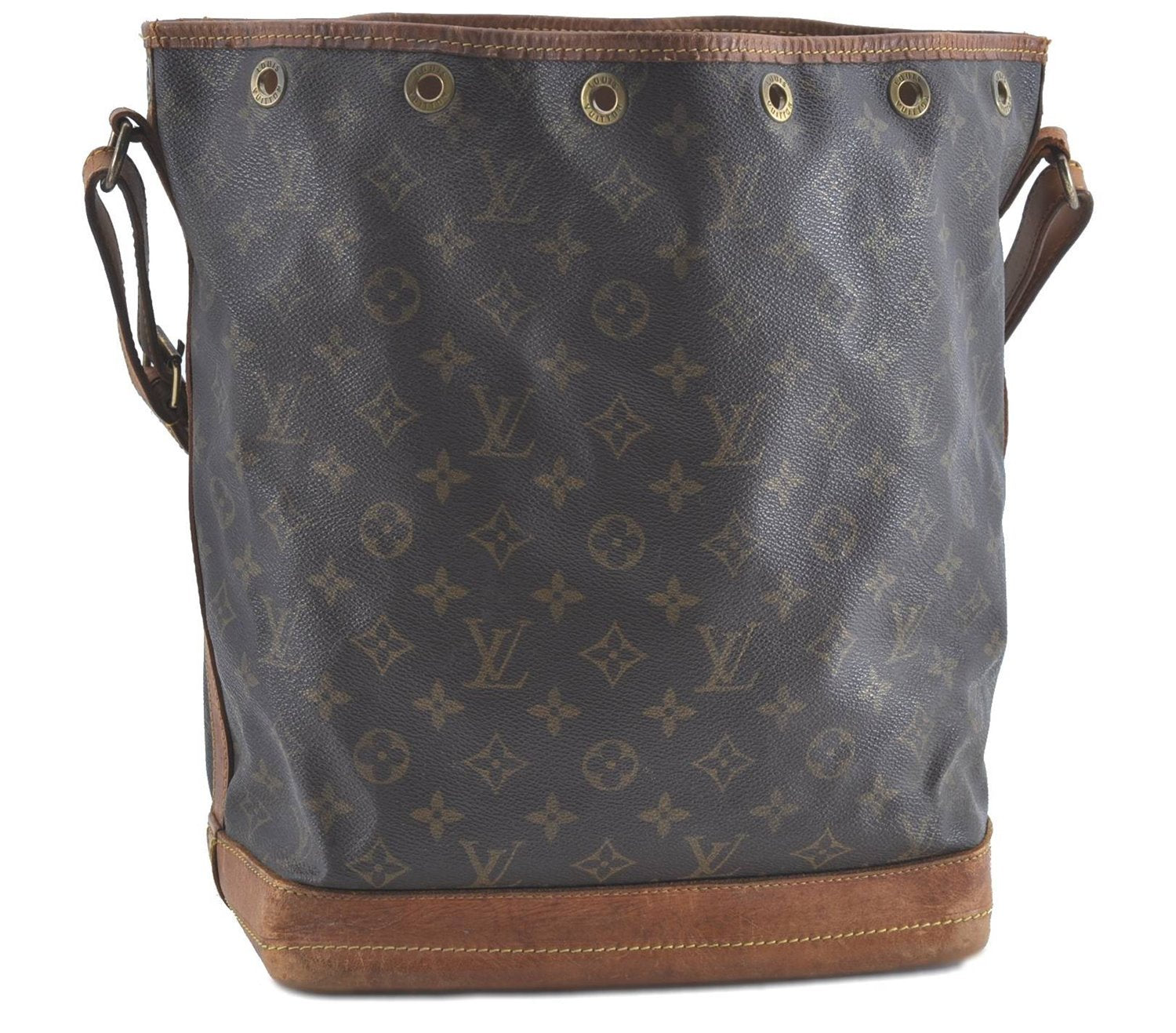 Authentic Louis Vuitton Monogram Noe Shoulder Bag M42224 LV H9444