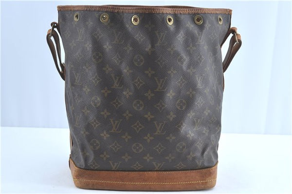 Authentic Louis Vuitton Monogram Noe Shoulder Bag M42224 LV H9444