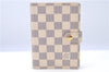 Authentic Louis Vuitton Damier Azur Agenda PM Day Planner Cover R20706 LV H9446