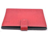 Auth Louis Vuitton Epi Agenda PM Day Planner Cover Red Black R2005E LV H9448