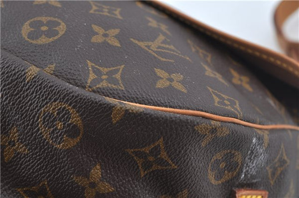 Auth Louis Vuitton Monogram Saumur 43 Shoulder Cross Body Bag M42252 LV H9452