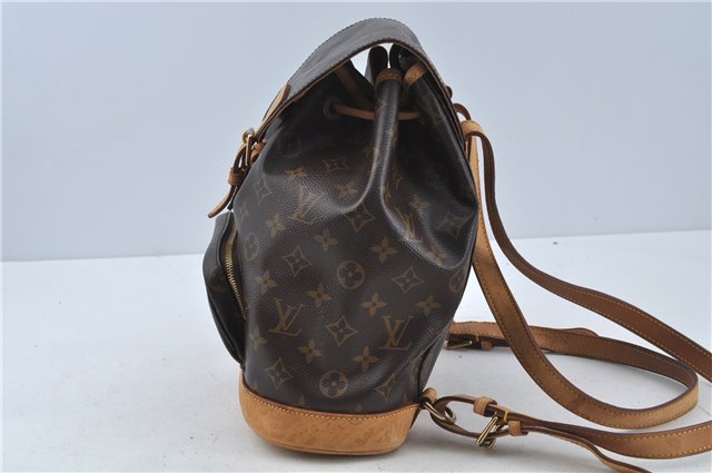 Authentic Louis Vuitton Monogram Montsouris MM Backpack M51136 LV H9453