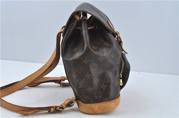 Authentic Louis Vuitton Monogram Montsouris MM Backpack M51136 LV H9453