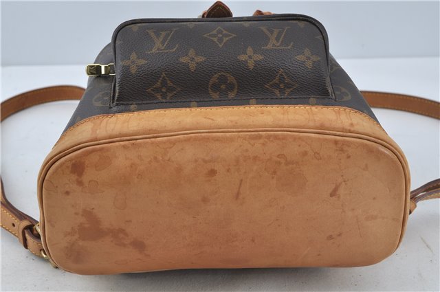 Authentic Louis Vuitton Monogram Montsouris MM Backpack M51136 LV H9453