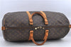 Auth Louis Vuitton Monogram Keepall Bandouliere 55 Boston Bag M41414 LV H9458