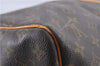 Auth Louis Vuitton Monogram Keepall Bandouliere 55 Boston Bag M41414 LV H9458