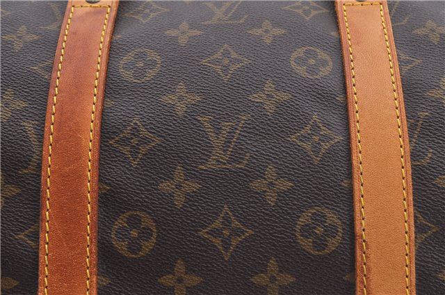 Auth Louis Vuitton Monogram Keepall Bandouliere 55 Boston Bag M41414 LV H9458