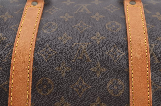 Auth Louis Vuitton Monogram Keepall Bandouliere 55 Boston Bag M41414 LV H9458