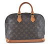 Authentic Louis Vuitton Monogram Alma Hand Bag M51130 LV H9459