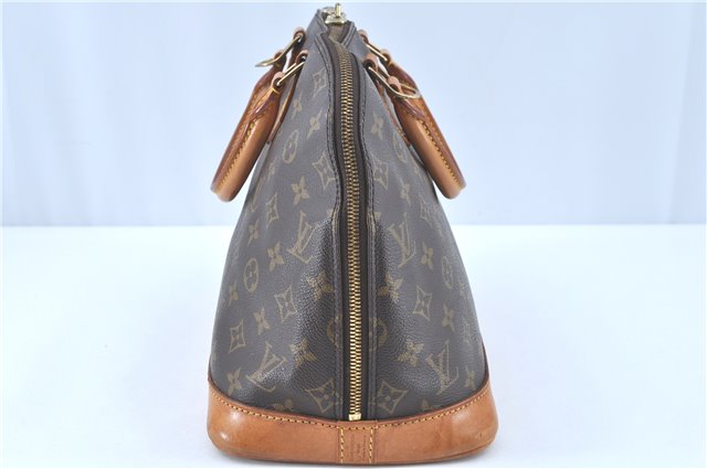 Authentic Louis Vuitton Monogram Alma Hand Bag M51130 LV H9459