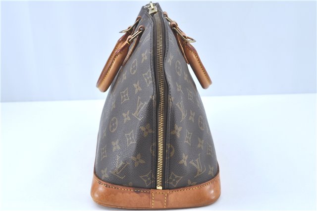 Authentic Louis Vuitton Monogram Alma Hand Bag M51130 LV H9459