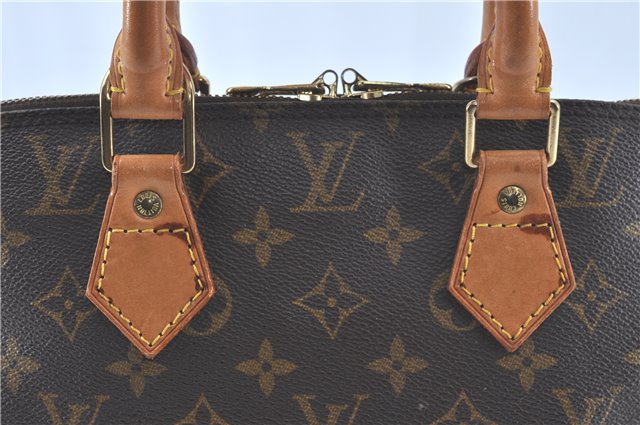 Authentic Louis Vuitton Monogram Alma Hand Bag M51130 LV H9459