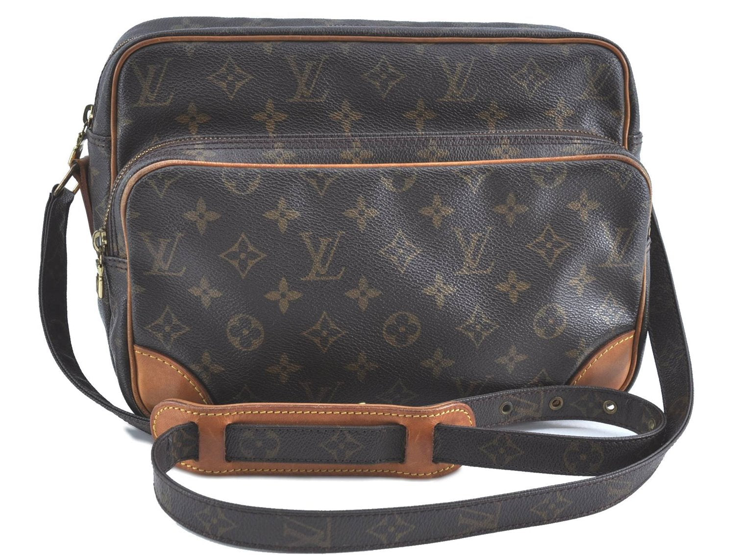 Authentic Louis Vuitton Monogram Nile Shoulder Cross Body Bag M45244 LV H9469