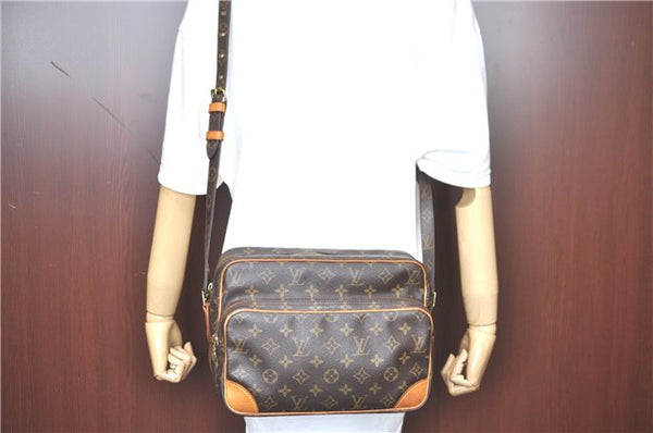 Authentic Louis Vuitton Monogram Nile Shoulder Cross Body Bag M45244 LV H9469