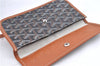 Auth Goyard Saint Louis PM Shoulder Tote Bag GG PVC Leather Black Brown H9473