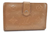 Louis Vuitton Monogram Mat Porte Monnaie Billets Viennois Wallet Brown H9475