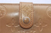 Louis Vuitton Monogram Mat Porte Monnaie Billets Viennois Wallet Brown H9475