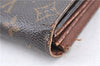 Auth Louis Vuitton Monogram Pochette Porte Monnaie Credit Wallet M61726 LV H9479