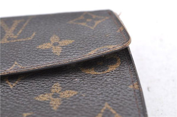 Auth Louis Vuitton Monogram Pochette Porte Monnaie Credit Wallet M61726 LV H9479