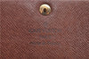 Auth Louis Vuitton Monogram Pochette Porte Monnaie Credit Wallet M61726 LV H9479
