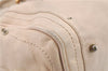 Authentic Chloe Paddington Leather Shoulder Hand Bag Ivory H9486